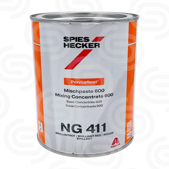 Spies Hecker Permafleet NG411 Brillantrot - 1 L