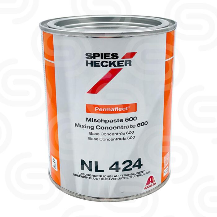 Spies Hecker Permafleet NL424 Lasurgrünlichblau - 1 L