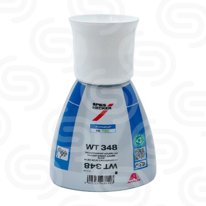 Permahyd Hi-TEC Mischlack 480 WT348 Transparent Azurblau BT - 0,35 L