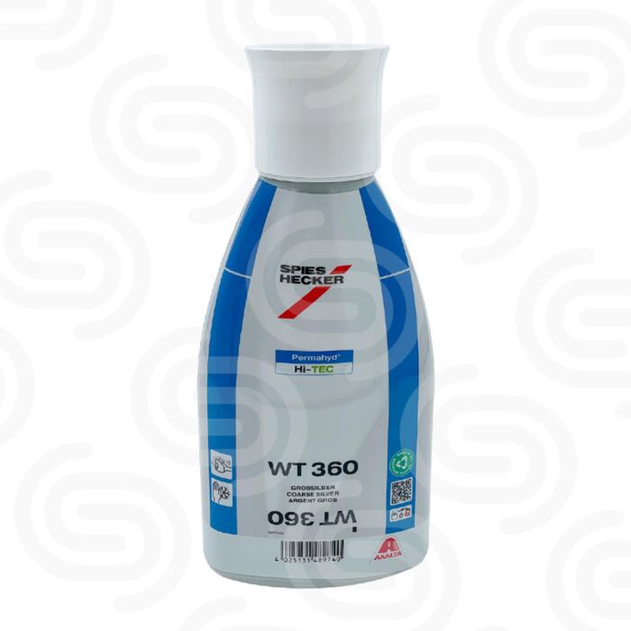 Permahyd Hi-TEC Mischlack 480 WT360 Grobsilber BT - 0.8 L
