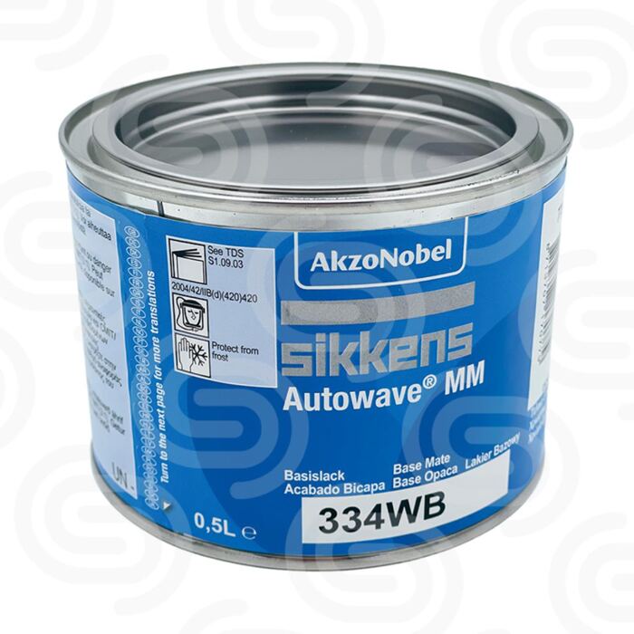 Sikkens Autowave MM 2.0 334WB Perlmutt Weiss fein - 0,5 L