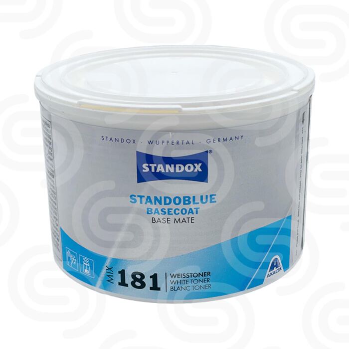 Standoblue Basislack Mix 181 Weisstoner - 0,5 L