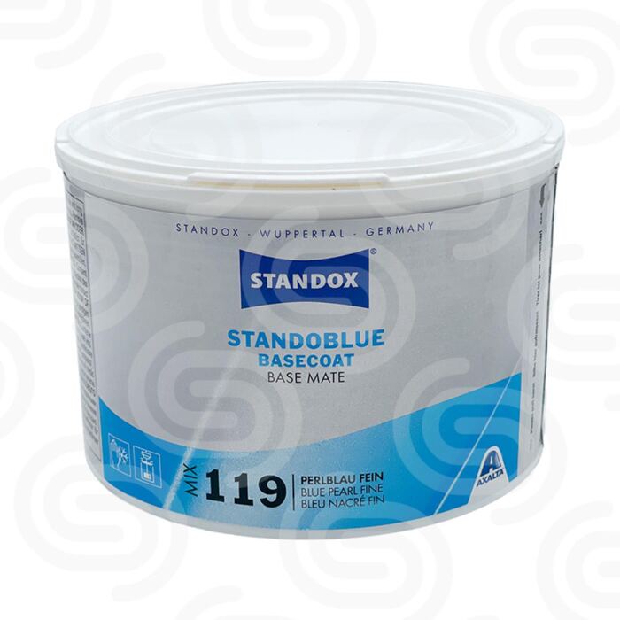 Standoblue Basislack Mix 119 Perlblau Fein - 0,5 L