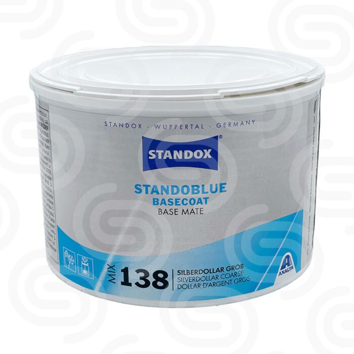 Standoblue Basislack Mix 138 Silberdollar Grob - 0,5 L