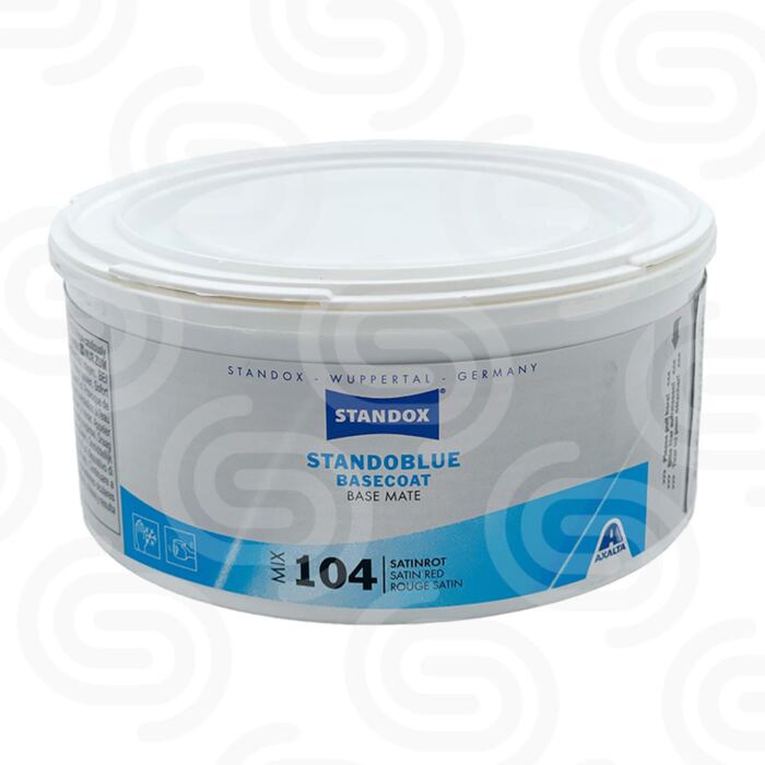Standoblue Basislack Mix 104 Satinrot - 0,25 L