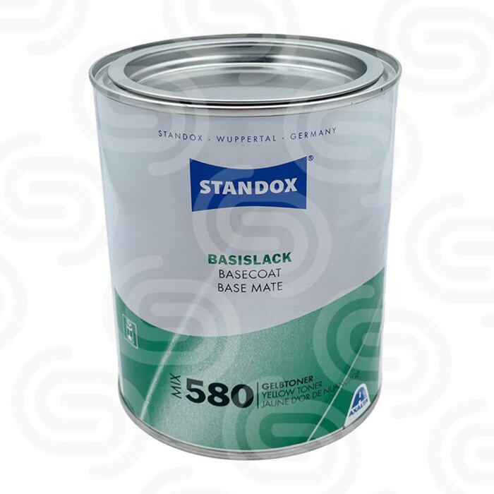 Standox Basislack Mix 580 Gelbtoner - 1 L